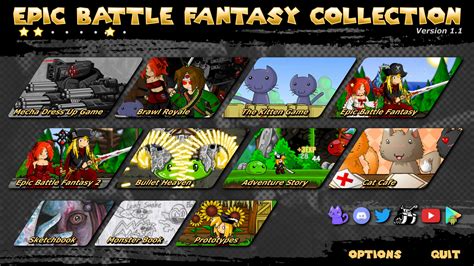 epic battle fantasy collection.